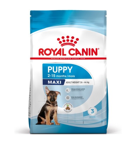 ROYAL CANIN SIZE HEALTH NUTRITION PUPPY - MAXI Dry Pet Food: Complete Nutrition for Large Breed Puppies