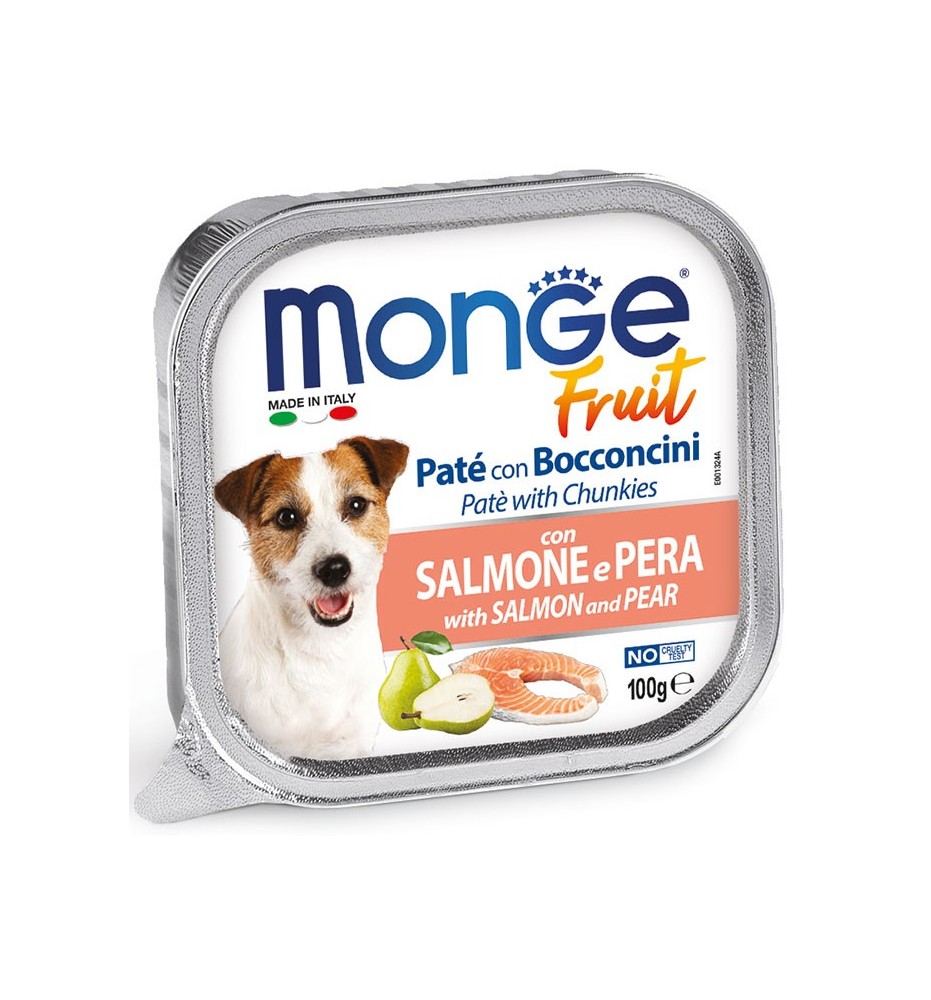 Monge Fruit Paté e Bocconcini con Salmone e Pera