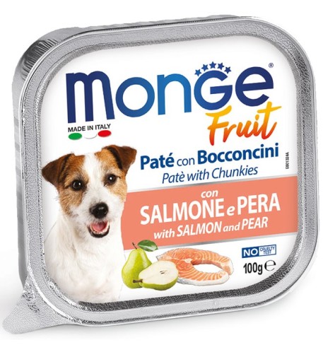 Monge Fruit Paté e Bocconcini con Salmone e Pera