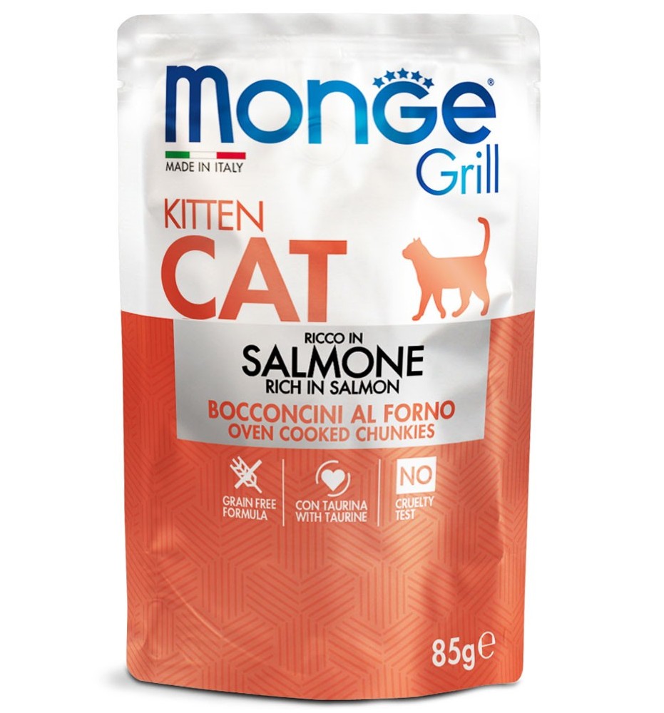 Monge Grill Bocconcini in Jelly – Ricco in Salmone – Kitten