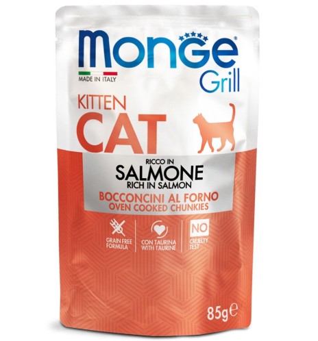 Monge Grill Bocconcini in Jelly – Ricco in Salmone – Kitten
