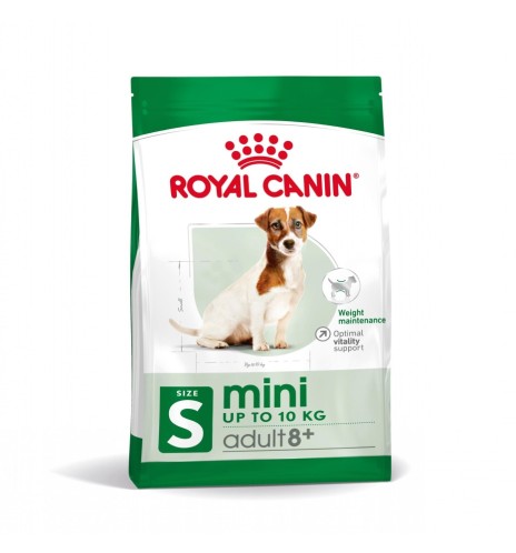 ROYAL CANIN® SIZE HEALTH NUTRITION MINI ADULT 8+ - Alimento secco per cani maturi di taglia piccola (fino a 10 kg) | Acquista or