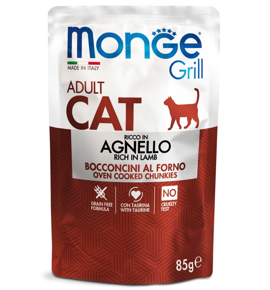 Monge Grill Bocconcini in Jelly – Ricco in Agnello – Adult