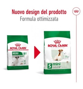 ROYAL CANIN® SIZE HEALTH NUTRITION MINI ADULT 8+ - Alimento secco per cani maturi di taglia piccola (fino a 10 kg) | Acquista or