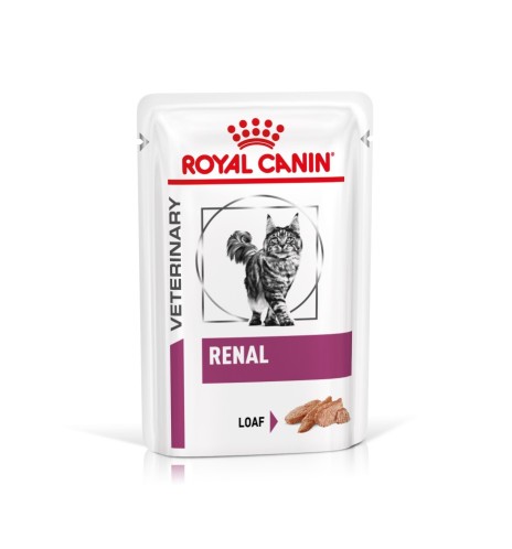 ROYAL CANIN® VETERINARY HEALTH NUTRITION RENAL Alimento umido per gatti - Supporto nutrizionale per gatti con problemi renali