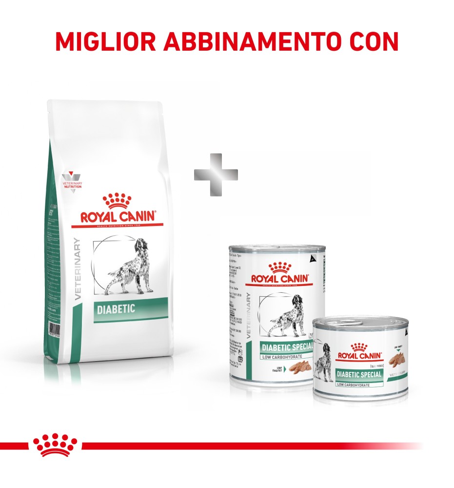 ROYAL CANIN® VETERINARY HEALTH NUTRITION DIABETIC Alimento secco per cani | Supporto nutrizionale per cani diabetici
