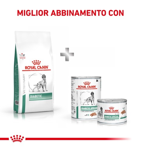 ROYAL CANIN® VETERINARY HEALTH NUTRITION DIABETIC Alimento secco per cani | Supporto nutrizionale per cani diabetici