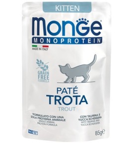 Monge Monoprotein Paté Trota – Kitten