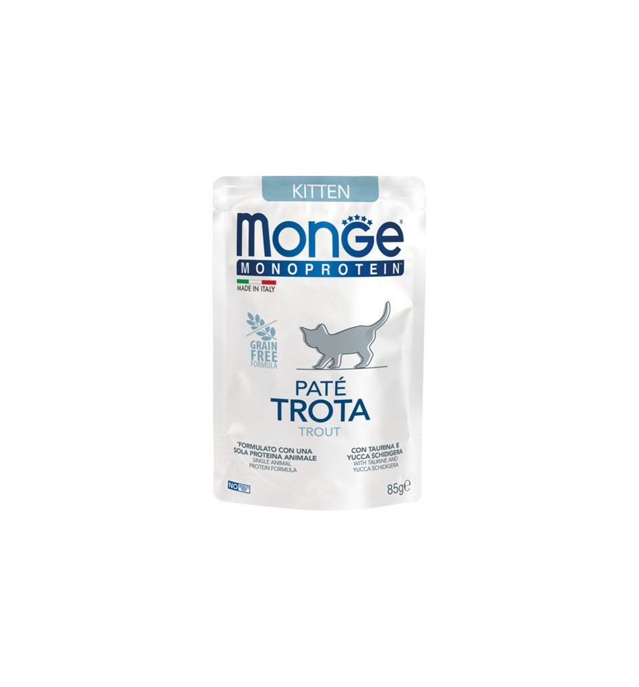 Monge Monoprotein Paté Trota – Kitten