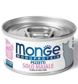 Monge Monoprotein Pezzetti Solo Maiale