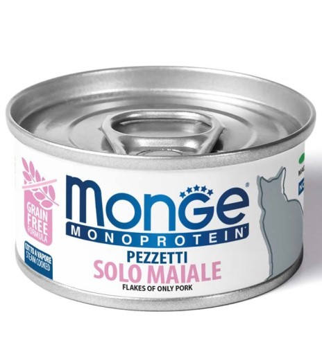 Monge Monoprotein Pezzetti Solo Maiale