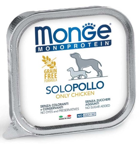 Monge Monoprotein Paté Solo Pollo