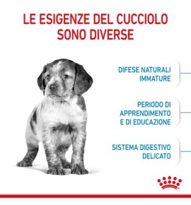 "ROYAL CANIN SIZE HEALTH NUTRITION PUPPY - MEDIUM Dry Pet Food for Dog | Complete Nutrition for Growing Puppies"