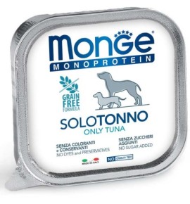 Monge Monoprotein Paté Solo Tonno