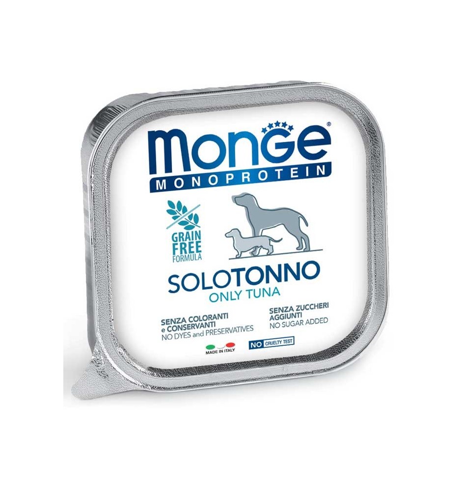 Monge Monoprotein Paté Solo Tonno