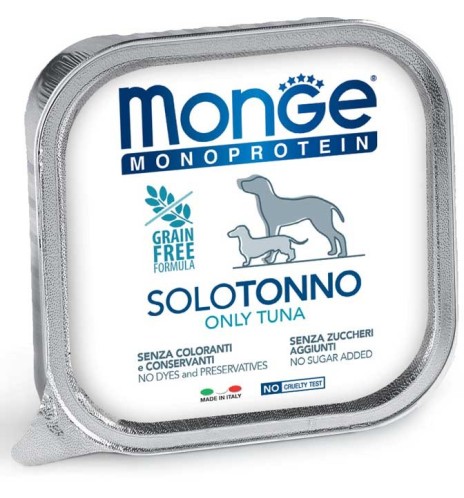 Monge Monoprotein Paté Solo Tonno