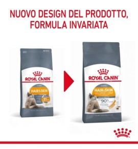 ROYAL CANIN® FELINE CARE NUTRITION HAIR&SKIN CARE Dry Pet Food for Cat - Promotes Healthy Skin and Coat