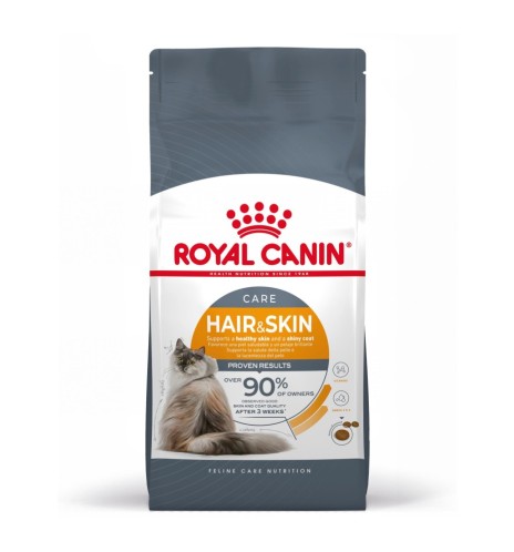 ROYAL CANIN® FELINE CARE NUTRITION HAIR&SKIN CARE Dry Pet Food for Cat - Promotes Healthy Skin and Coat
