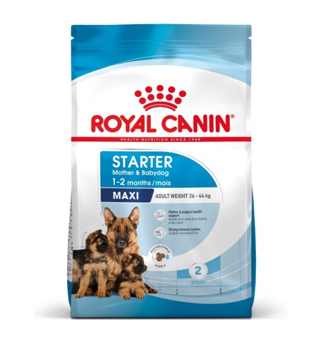 Royal Canin Size Health Nutrition Starter Mother & Babydog - Maxi Dry Pet Food for Dogs | Buy Online Now