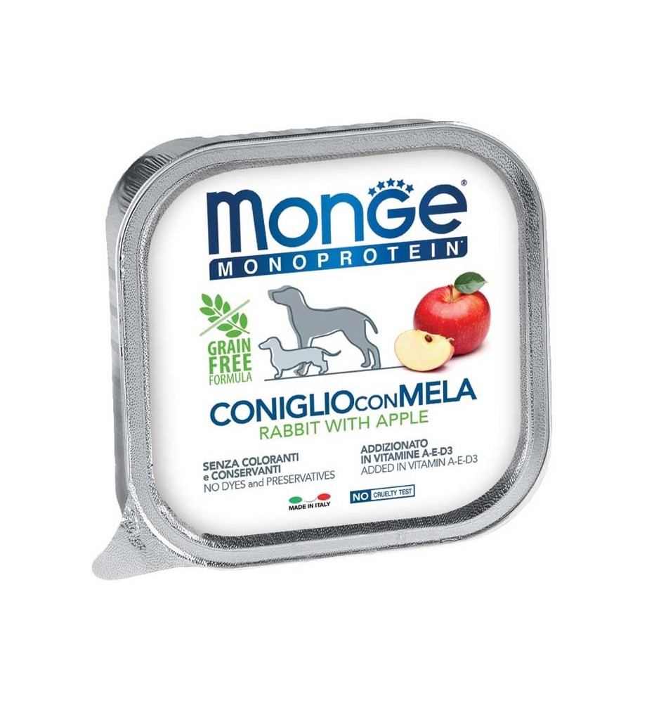 Monge Monoprotein Paté Coniglio con Mela