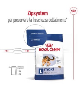 ROYAL CANIN® SIZE HEALTH NUTRITION MAXI ADULT - Alimento secco per cani adulti di taglia grande (26-44 kg) - Recensione e Prezzo