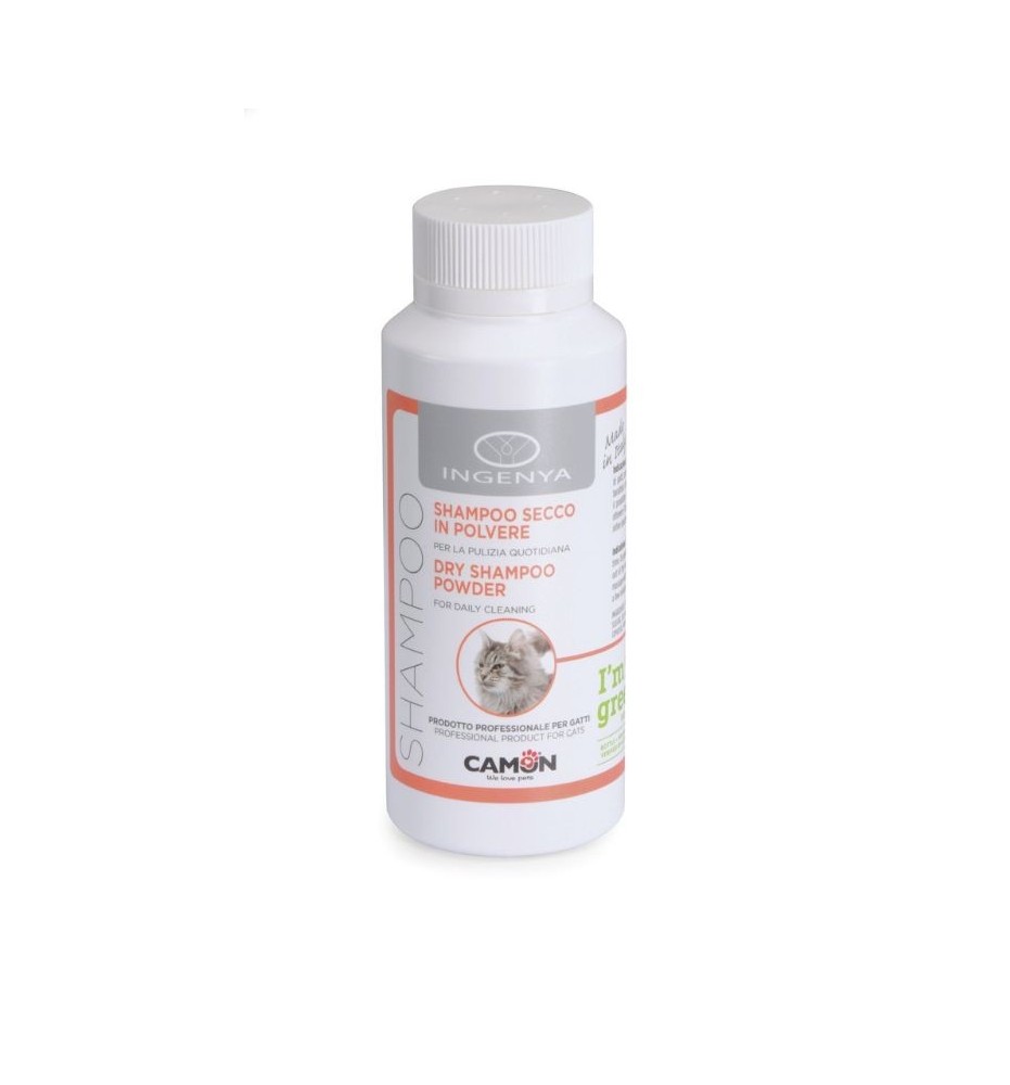 Shampoo secco in polvere per gatto