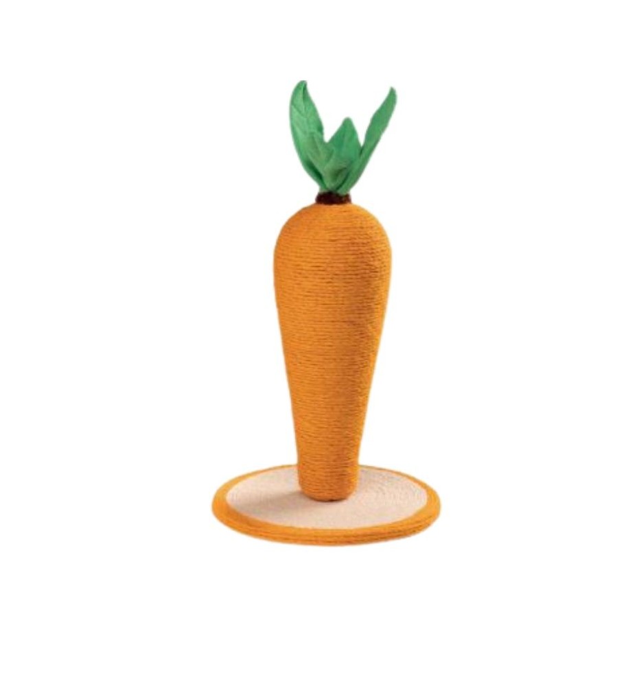 Tiragraffi carota - gioco e comfort per il tuo gatto