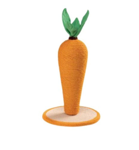 Tiragraffi carota - gioco e comfort per il tuo gatto Tiragraffi carota - gioco e comfort per il tuo gatto