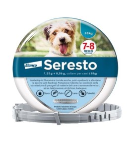 Collare Seresto per cani - protezione fino a 8 mesi