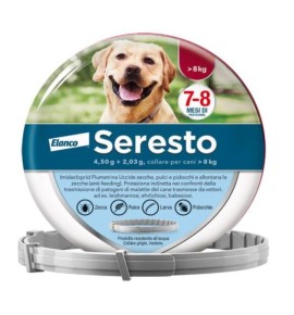 Collare Seresto per cani - protezione fino a 8 mesi