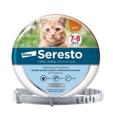 Collare Seresto per gatti - Protezione fino a 8 mesi Collare Seresto per gatti - Protezione fino a 8 mesi