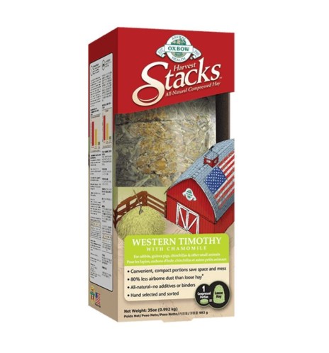 Harvest Stacks Western Timothy con camomilla | fieno Harvest Stacks Western Timothy con camomilla | fieno