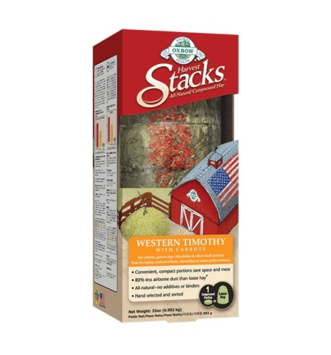Harvest Stacks Western Timothy con carote |fieno naturale Harvest Stacks Western Timothy con carote |fieno naturale