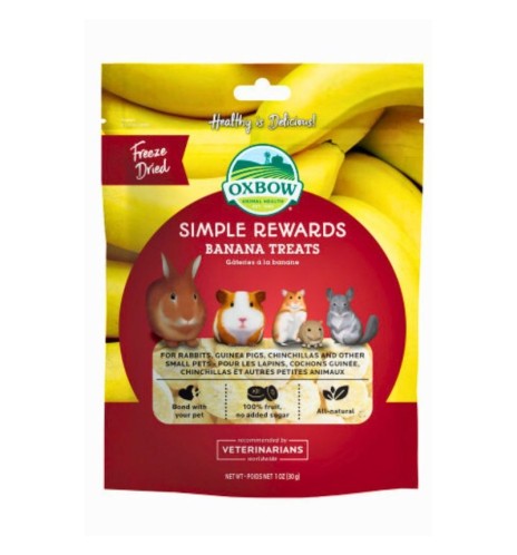 Banana Treats per conigli e roditori | snack naturali Banana Treats per conigli e roditori | snack naturali