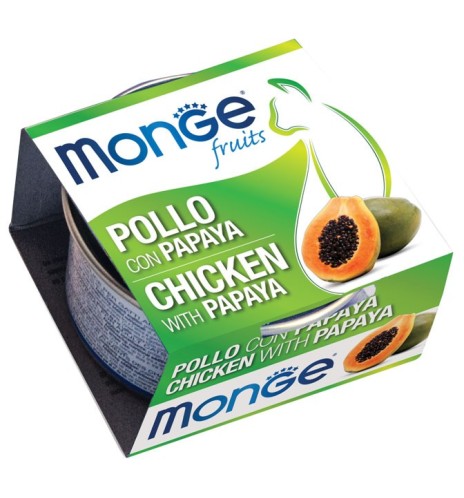 Monge Fruits Pezzetti di Pollo con Papaya – Adult