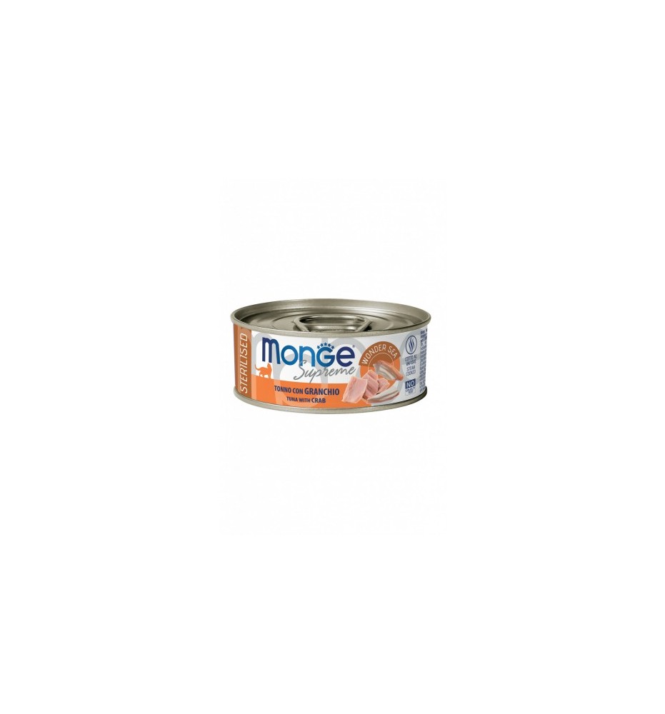 Monge Supreme Tonno con Granchio – Sterilised