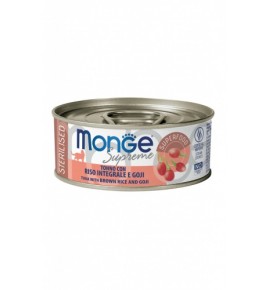 Monge Supreme Tonno con Riso Integrale e Goji – Sterilised