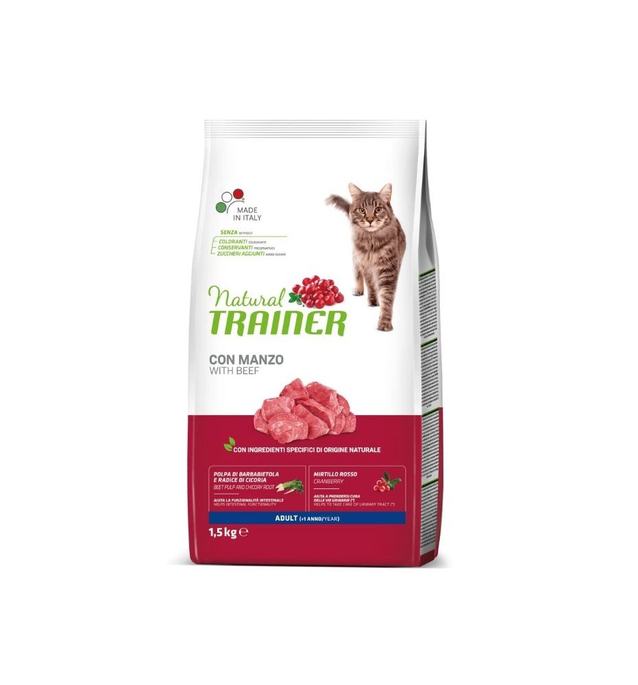 Crocchette adult gatto al manzo| Nutrizione completa