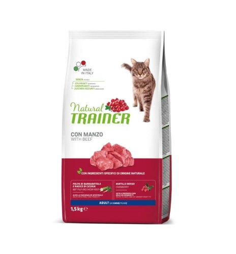 Crocchette adult gatto al manzo| Nutrizione completa Crocchette adult gatto al manzo| Nutrizione completa