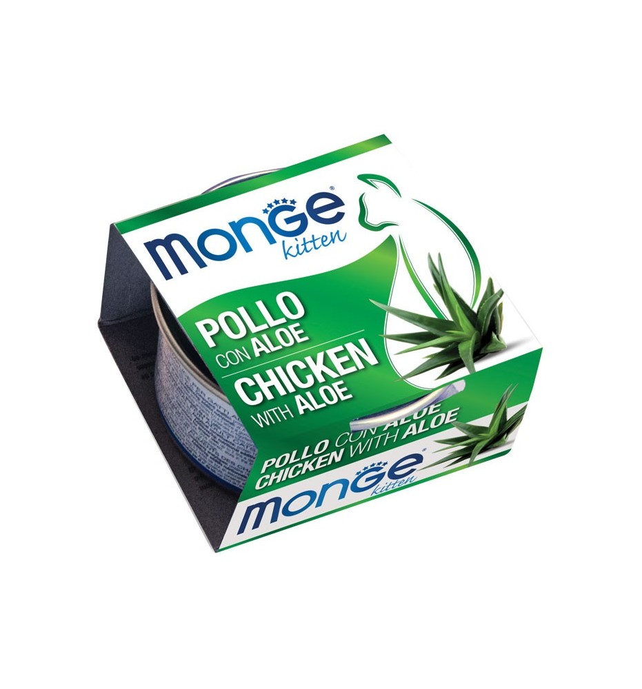 Monge Fruits Pezzetti di Pollo con Aloe – Kitten