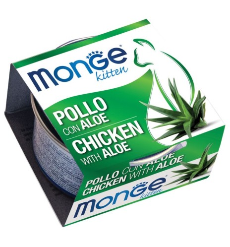 Monge Fruits Pezzetti di Pollo con Aloe – Kitten