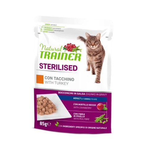 Sterilised adult tacchino umido | cibo per gatti Sterilised adult tacchino umido | cibo per gatti