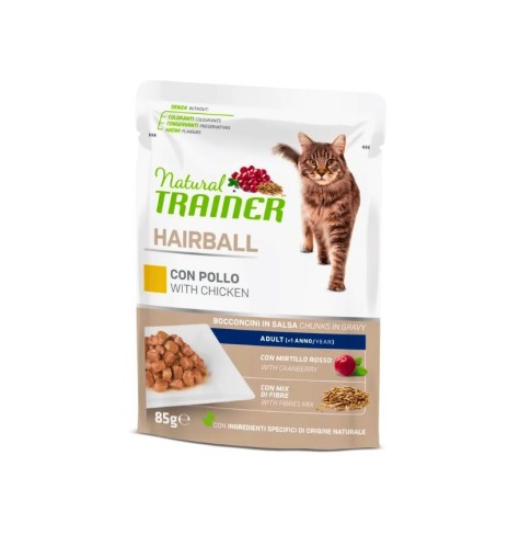 Hairball adult pollo umido Trainer | Anti boli per gatti Hairball adult pollo umido Trainer | Anti boli per gatti