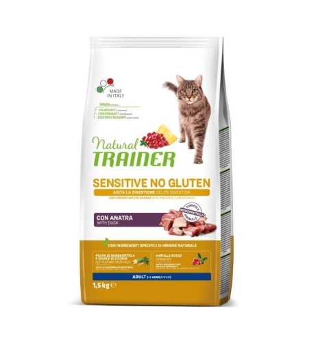 No Gluten adult anatra per gatti | Crocchette senza glutine No Gluten adult anatra per gatti | Crocchette senza glutine