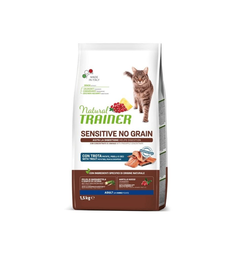 No grain adult trota per Gatti | Crocchette senza cereali