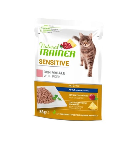 Sensitive adult maiale umido | Cibo per gatti sensibili Sensitive adult maiale umido | Cibo per gatti sensibili