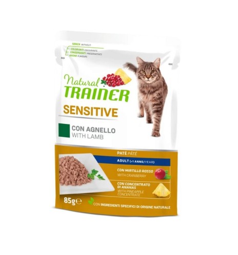 Sensitive adult agnello umido | Cibo per gatti sensibili Sensitive adult agnello umido | Cibo per gatti sensibili