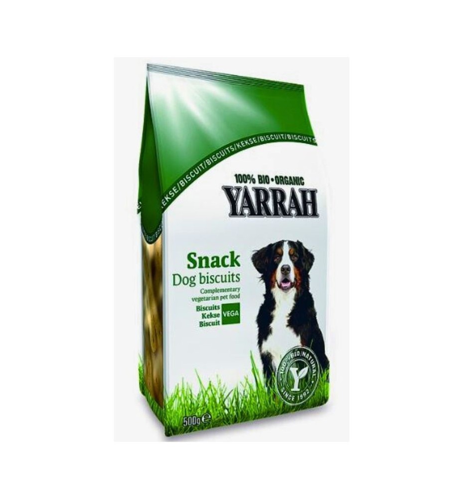 Biscotti vegetali Yarrah per cani - Gustosi e 100% naturali