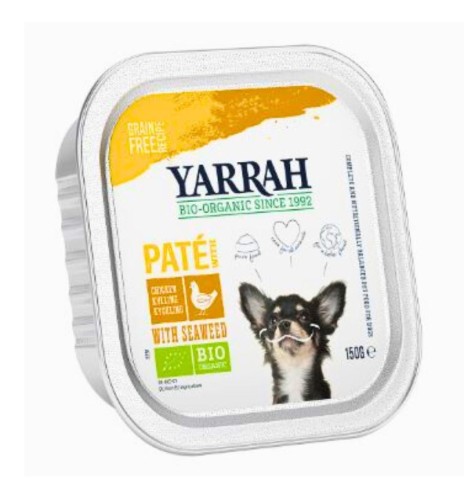 Paté per cani con pollo e alghe – Gustoso e biologico Paté per cani con pollo e alghe – Gustoso e biologico