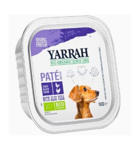 Paté per cani tacchino e aloe Vera – Biologico e gustoso Paté per cani tacchino e aloe Vera – Biologico e gustoso